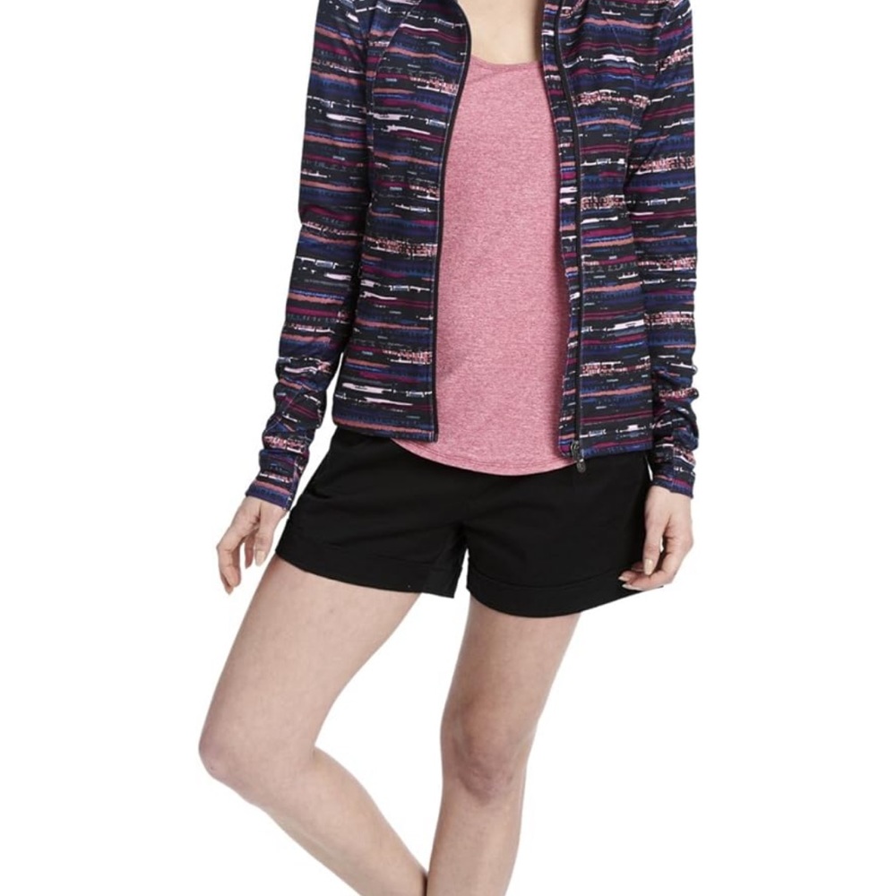 LOLE Women's Essential Cardigan, Crushed Berries Fresh, Medium